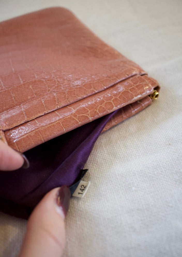 Miu Miu Enamel Clutch