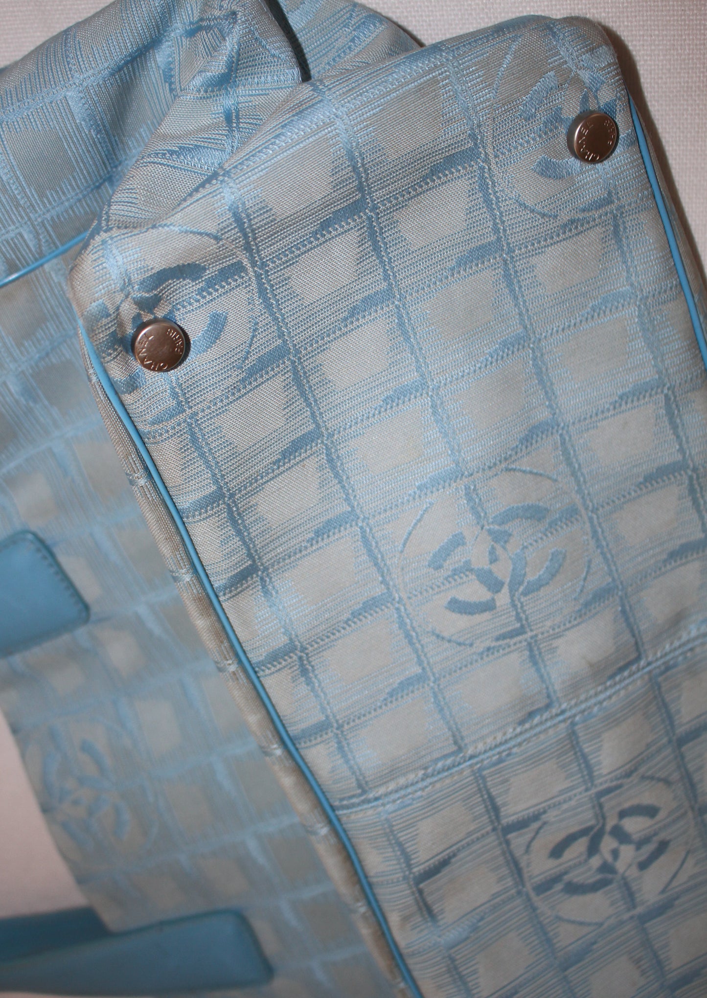 Chanel Vintage Travel Line Tote Bag