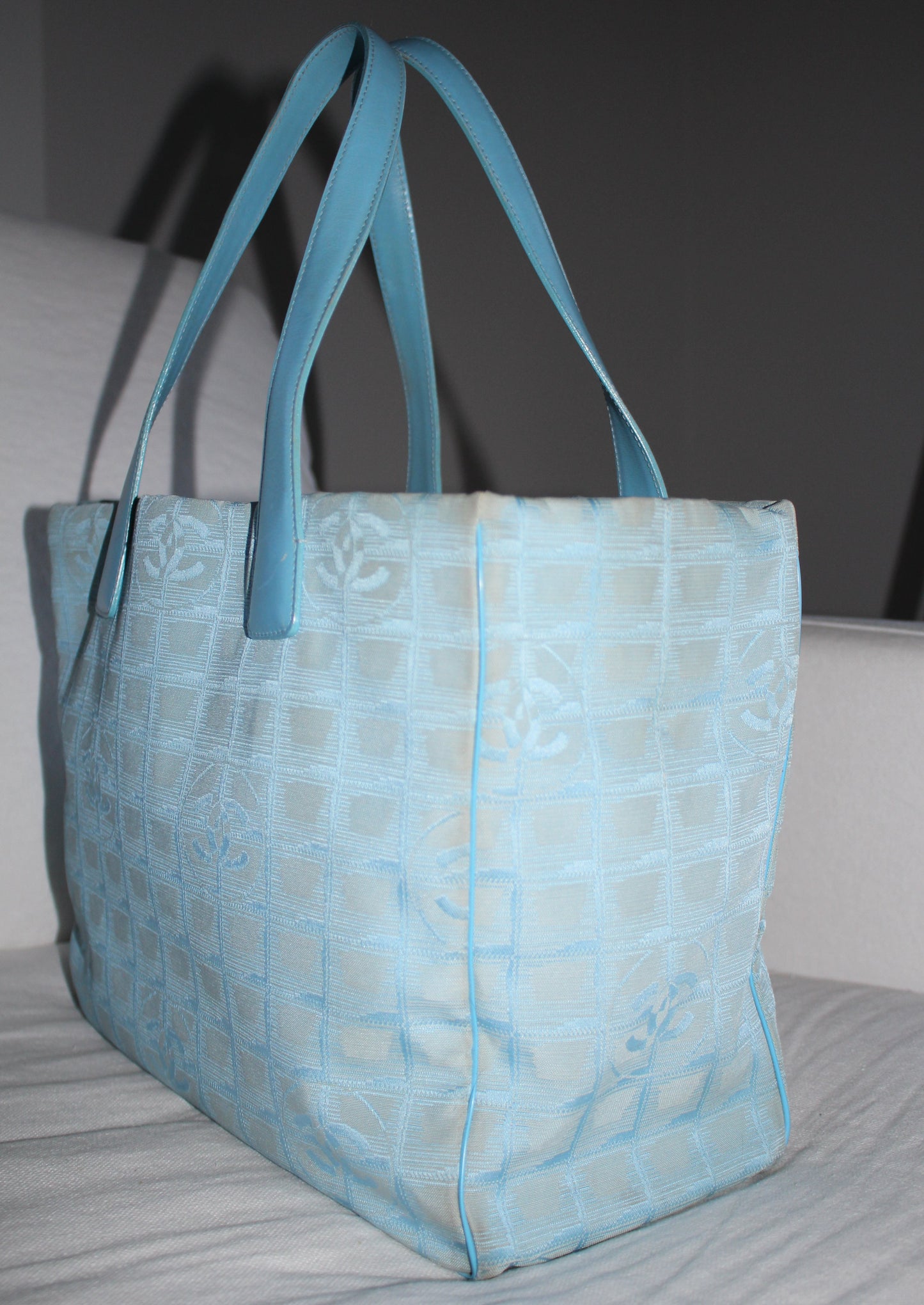 Chanel Vintage Travel Line Tote Bag