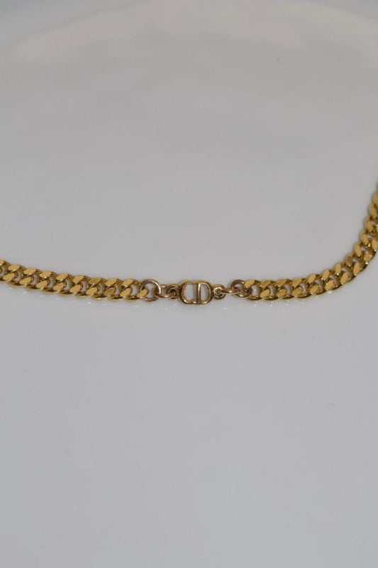 Christian Dior Re-Worked Gold Necklace