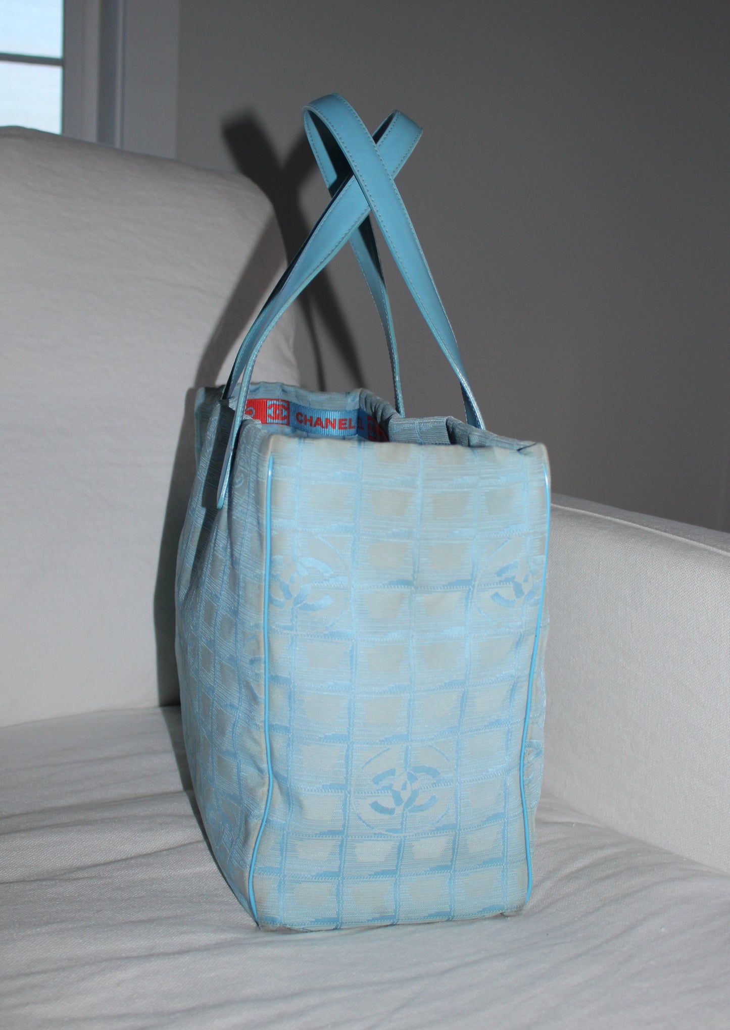 Chanel Vintage Travel Line Tote Bag