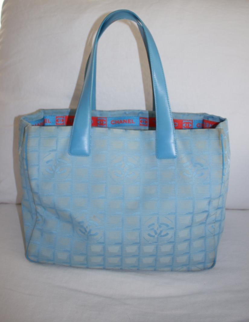 Chanel Vintage Travel Line Tote Bag